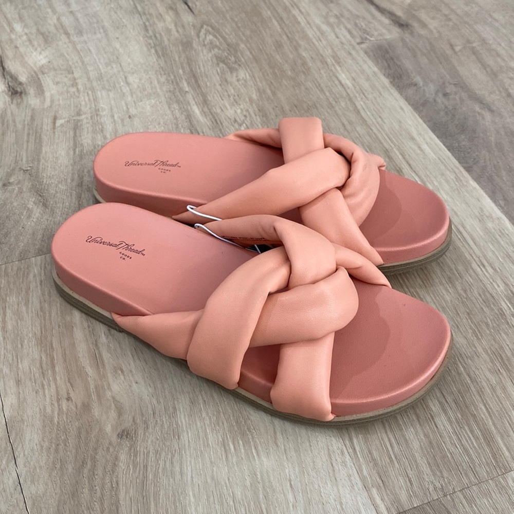 NEW Women’s Universal Thread Cosette Slide Sandals